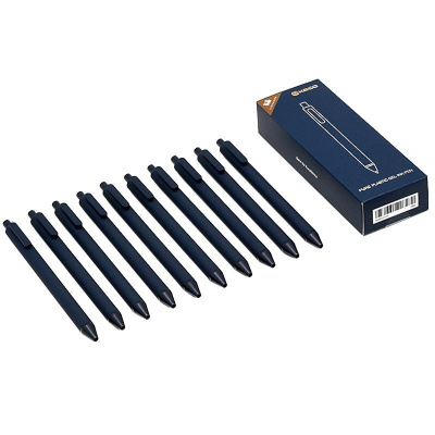Набор гелевых ручек Xiaomi Mijia KACO Pure Gel Ink Pen Blue (10шт)